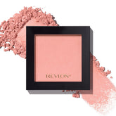 Revlon Powder Blush Oh Baby Pink compact demonstrates buildable color for day-to-night looks