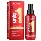 REVLON PROFESSIONAL UniqOne bottle design highlights the 10-benefit formula for smoother detangled hair.