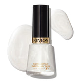 REVLON Super Lustrous Nail Polish Pure Pearl bottle showcases a high-gloss finish.