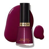 Revlon Super Lustrous Vixen bottle closeup showing rich color and long-lasting shine
