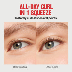 REVLON triple-stepped lash curler dramatic curl from a single squeeze