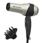 REVLON Turbo Hair Dryer with ionic technology for frizz reduction and shine.
