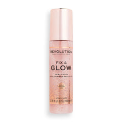 Fix & Glow spray: aplicación precisa sobre mejillas y zona T.