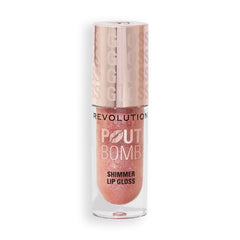 Revolution Pout Bomb Shimmer Vanilla scent enhances daily lip comfort