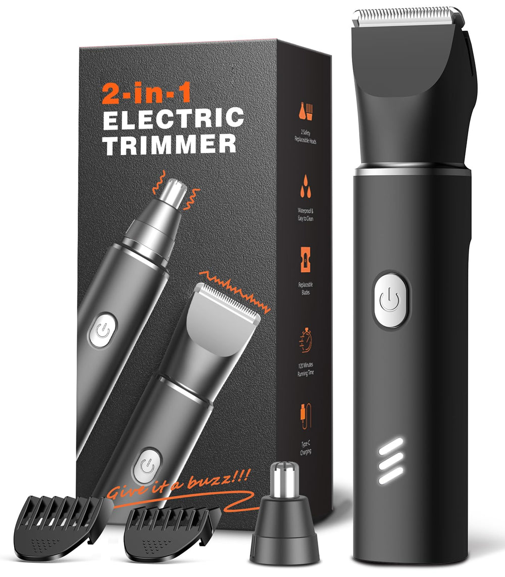 REYOLL Body Hair Trimmer compact design for home or travel