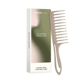 RHOS large wide-tooth comb for curls gently detangles and shapes waves.