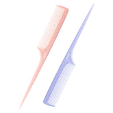 RHOS rat tail comb parting tool for precise sections and salon-ready looks.
