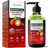 RICHGRAND Batana Champú en botella: fortalecimiento para cabello fino y volumen.