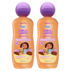 Ricitos de Oro: botella de champú para rizos y ondas, define y cuida cabellos infantiles.