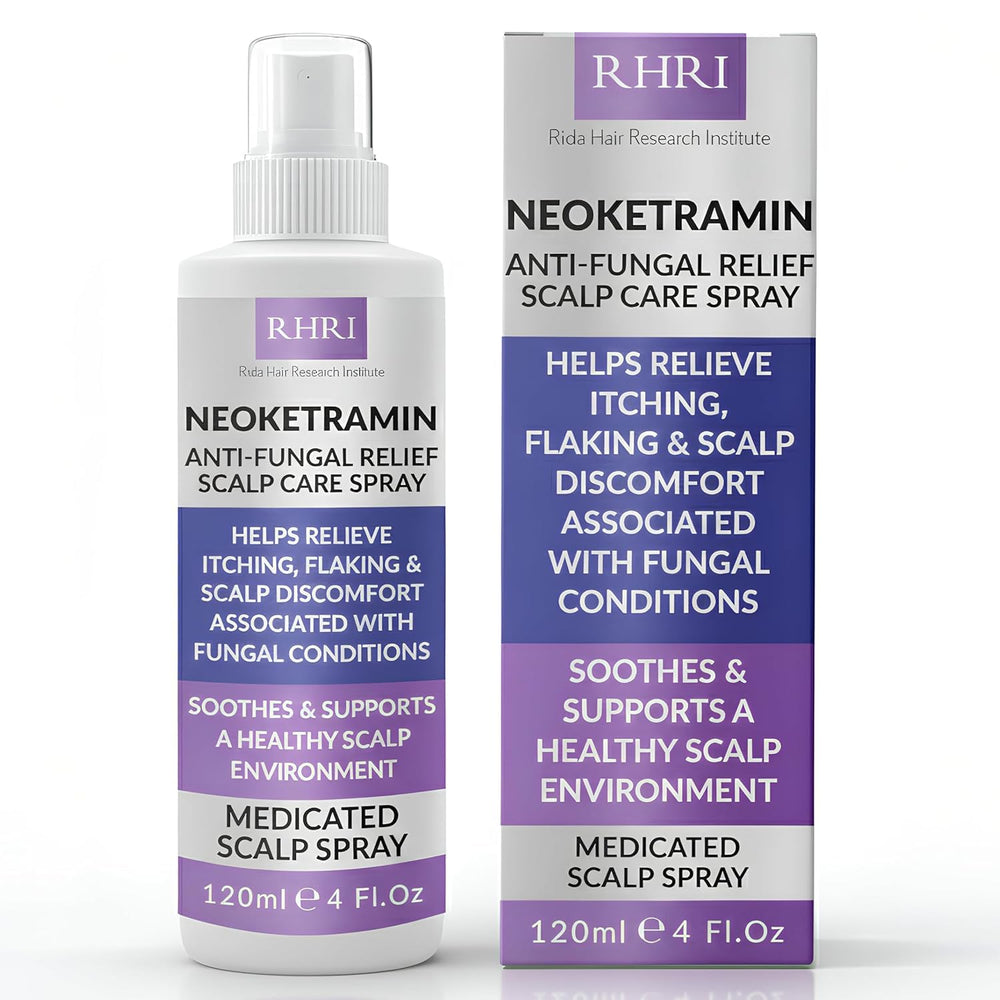 Rida Hair Neoketramin spray bottle front for everyday scalp care