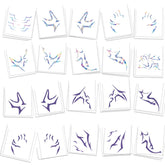 Rihoyoss K-pop Demon tattoos 60pc pack for cosplay and parties