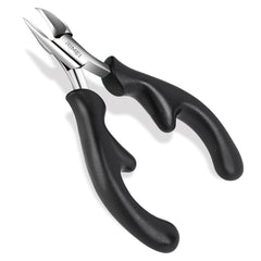 RIMEI toenail clippers with ultra sharp curved blade for precise ingrown nail trimming