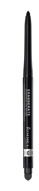Rimmel Exaggerate eyeliner built-in smudger for smoky looks.