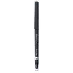 Rimmel Exaggerate eyeliner with built-in smudger for easy smoky looks.