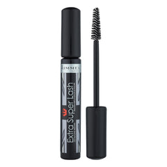 Rimmel Extra Super Lash mascara bottle with sleek cap for everyday use
