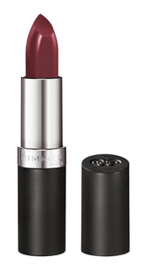 Rimmel Lasting Finish Bordeaux lipstick packaging highlights premium color