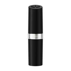 Rimmel Iced Rose lipstick swatches reveal creamy color payoff with a satin finish.