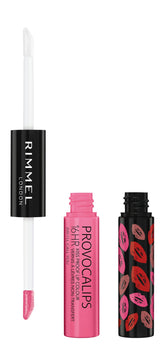 Rimmel Provocalips 16hr kiss-proof lip color bottle showing lasting glossy shade