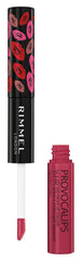 Rimmel Provocalips two-step application flow demonstrates easy color lock-in.