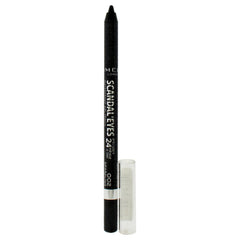 Rimmel Scandaleyes Kajal resistente al agua en negro brillante para todo el día.