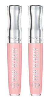 Brillo labial de Rimmel con duración prolongada para labios brillantes