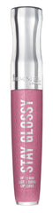 Close-up of the precise applicator from Rimmel Stay Glossy for smooth application.