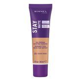 Rimmel Stay Matte Liquid Mousse bottle showing an oil-free matte finish.