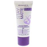 Rimmel Stay Matte Primer bottle with matte finish for shine control