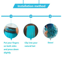 RINBOOOL Korean synthetic fiber ensures a smooth, realistic shine