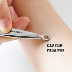 Rinocos 304 stainless steel tweezers built for durability and longevity