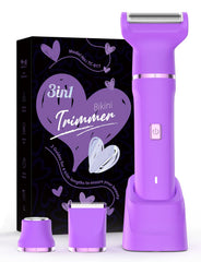 Risina electric shaver for women close-up blades delivering smooth trimming with minimal irritation.