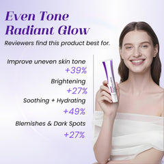 Rivocoda Hydraquinonol Cream being applied on skin for even tone and gentle use.