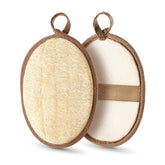 RIYNIBIY natural Egyptian loofah sponge exfoliating for smoother skin