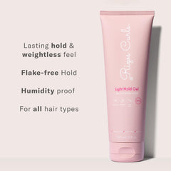 Rizos Curls Light Hold Gel frizz control for smoother style