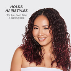 Rizos Curls Light Hold Gel texture on hair for defined curls and shine