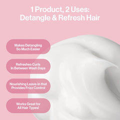 Rizos Curls lightweight, non-greasy texture for quick next-day refresh.