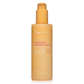 Rizos Curls Multivitamin Leave-In bottle pour for easy heat protection up to 450°F.