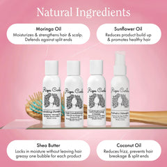 Rizos Curls Curl Defining Cream 2oz defines curls with soft hold and shine.