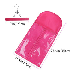 RJMBMUP wooden and metal hanger with anti-slip cushions.