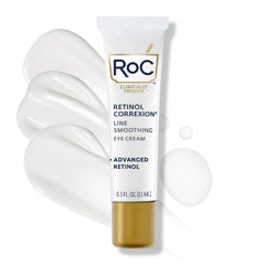 RoC crema de ojos retinol en envase compacto para uso diario