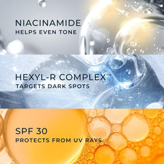 RoC dermatologist-tested moisturizer bottle showing anti-aging care and Even Tone benefits.