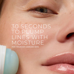RoC Serum Stick close-up highlighting seven forms of hyaluronic acid for deep hydration