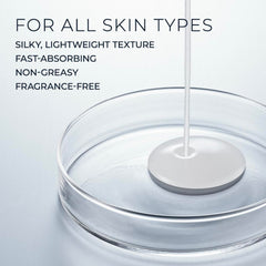 RoC Hydration+ Serum being applied to the face for hydration