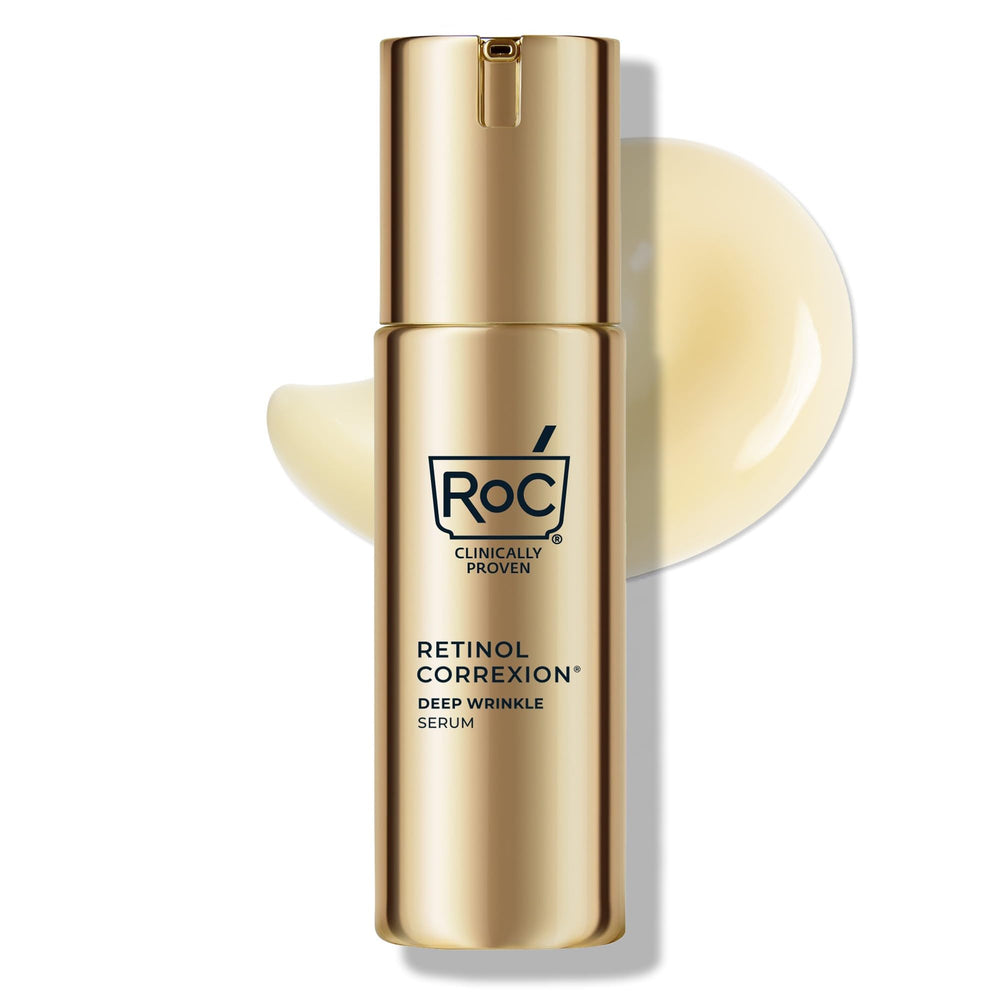 RoC Retinol Correxion serum bottle for deep wrinkle care