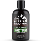 Champú Rocky Mountain Barber Company para hombre, aroma árbol de té y menta para todo tipo de cabello