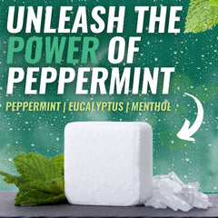 Ritual de ducha Mountain Mint para una experiencia refrescante durante la rutina.