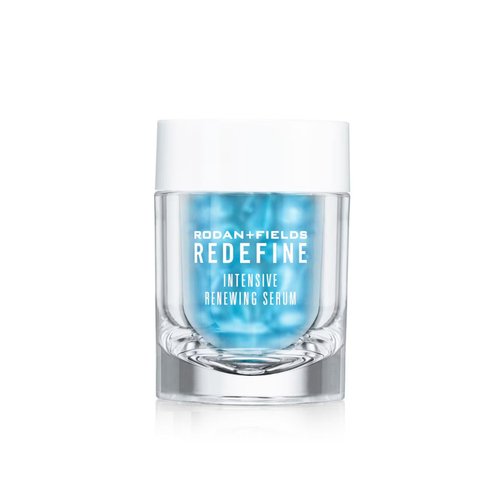 Rodan + Fields redefine serum bottle shows easy nightly application