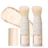 Roe Wellness kids SPF50 brush-on powder packaging highlights reef-safe sunscreen for family outings.