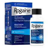 Rogaine extra-strength minoxidil bottle showing 2 oz size for home regrowth.