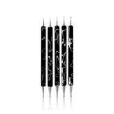 Rolabling 5pc dotting tools dual-ended dots for precise nail art at home